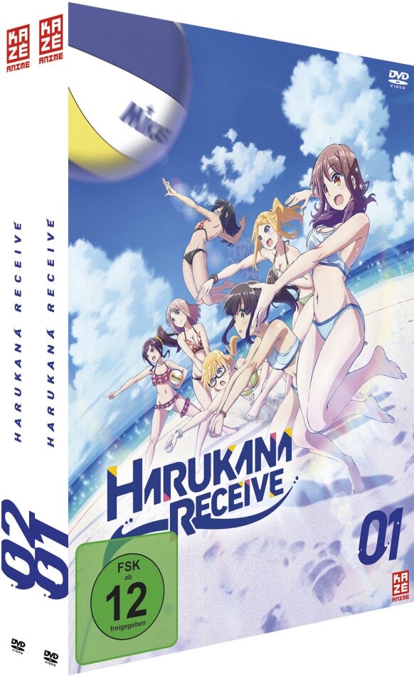 Harukana Receive 2 DVDs