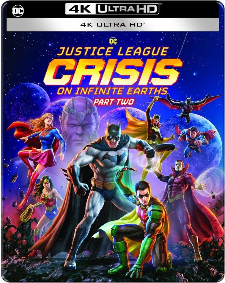 Justice League: Crisis on Infinite Earths - Part Two (2024) Limited Edition, Steelbook