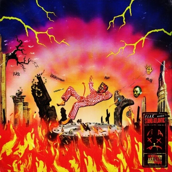 Stand Atlantic - F.E.A.R. 2024 Reissue, Hopeless Records, Neon Orange Vinyl, LP