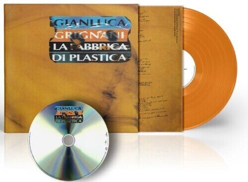 Gianluca Grignani - La Fabbrica 2024 Reissue, Limited Edition, Orange Vinyl, LP + CD