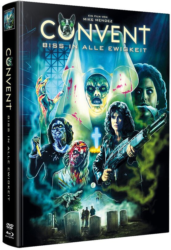 Convent - Biss in alle Ewigkeit (2000) Wattiert, Limited Edition, Mediabook, Uncut, Blu-ray + DVD