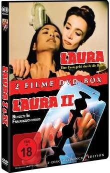 Laura - Eine Frau geht durch die H&ouml;lle (1982) / Laura 2 - Revolte im Frauenzuchthaus (1983) (Uncut, 2 DVDs)