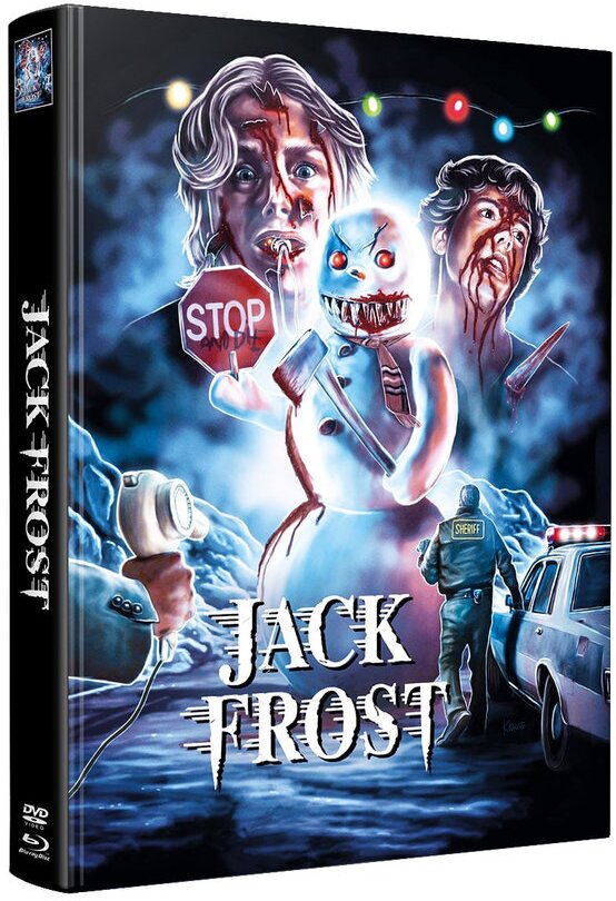 Jack Frost - Der eiskalte Killer (1997) Wattiert, Limited Edition, Mediabook, Uncut, Blu-ray + DVD