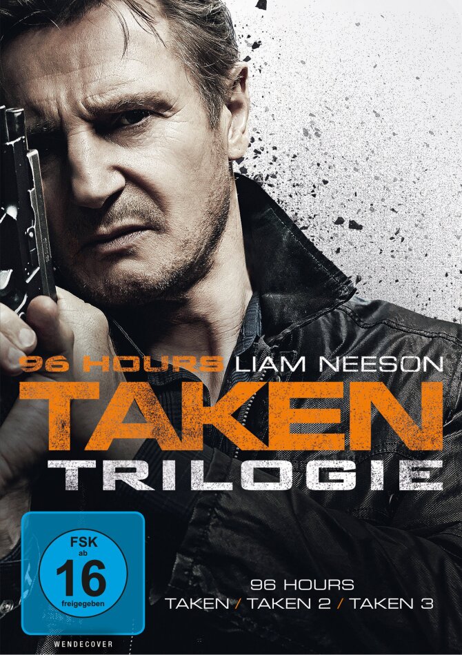 Taken Trilogie - 96 Hours - Taken / Taken 2 / Taken 3 3 DVDs