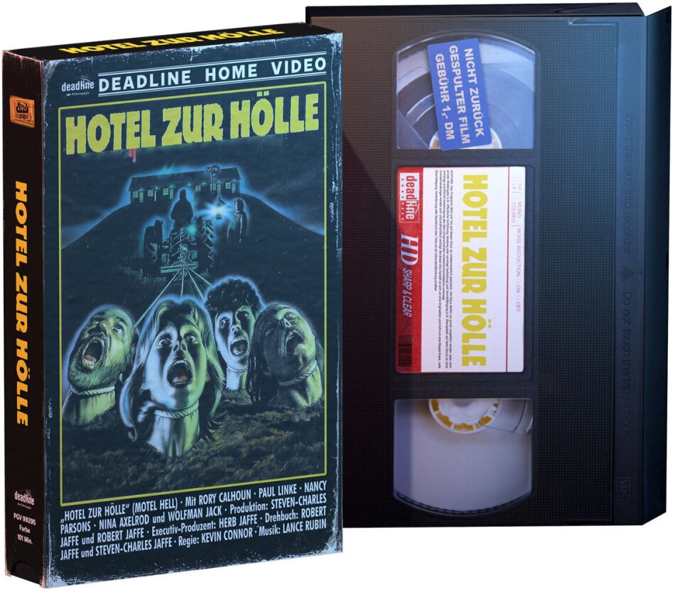 Hotel zur Hölle (1980) VHS Retro Edition, Limited Edition, Blu-ray + DVD