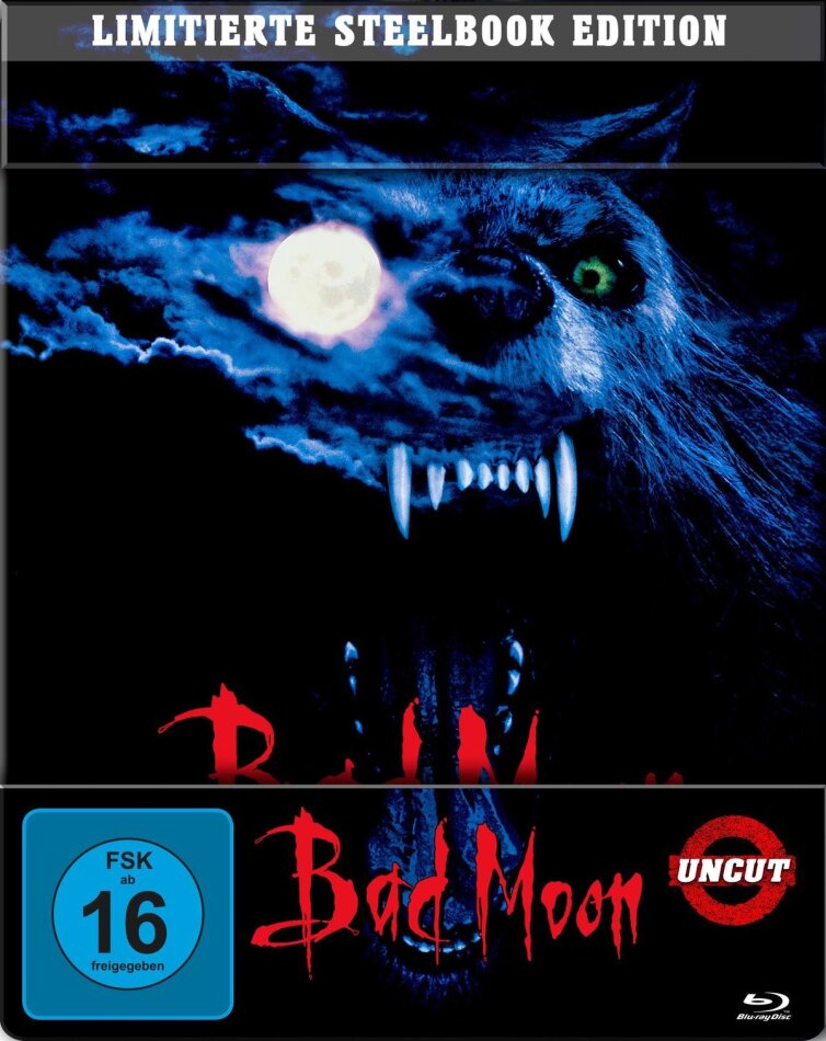 Bad Moon (1996) Limited Edition, Steelbook, Uncut