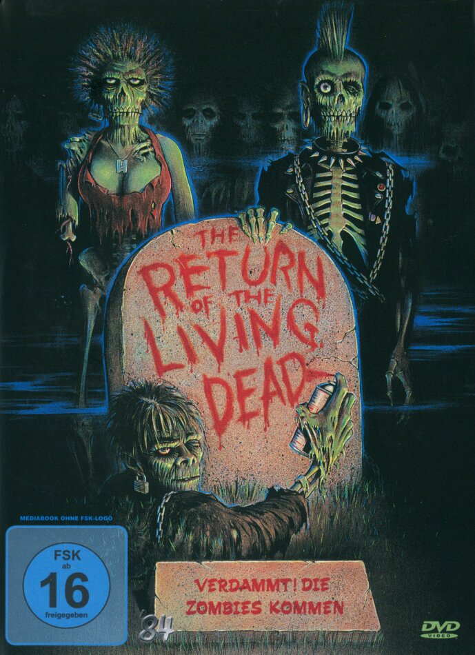 The Return of the Living Dead (1985) Limited Edition, Mediabook, Uncut