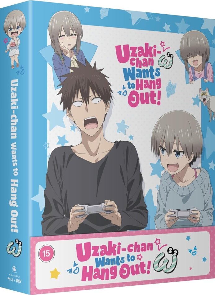 Uzaki-chan Wants to Hang Out! - Season 2 Limited Collector's Edition, 2 Blu-rays + 2 DVDs