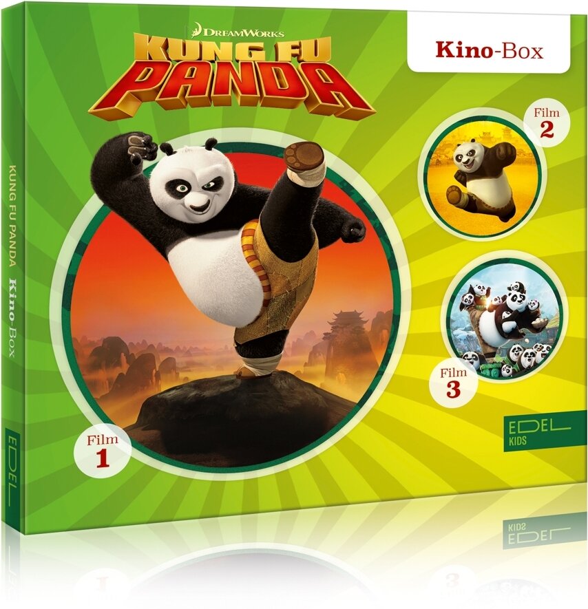 Kung Fu Panda - Kung Fu Panda - Kino-Box Filme 1-3 3 CDs