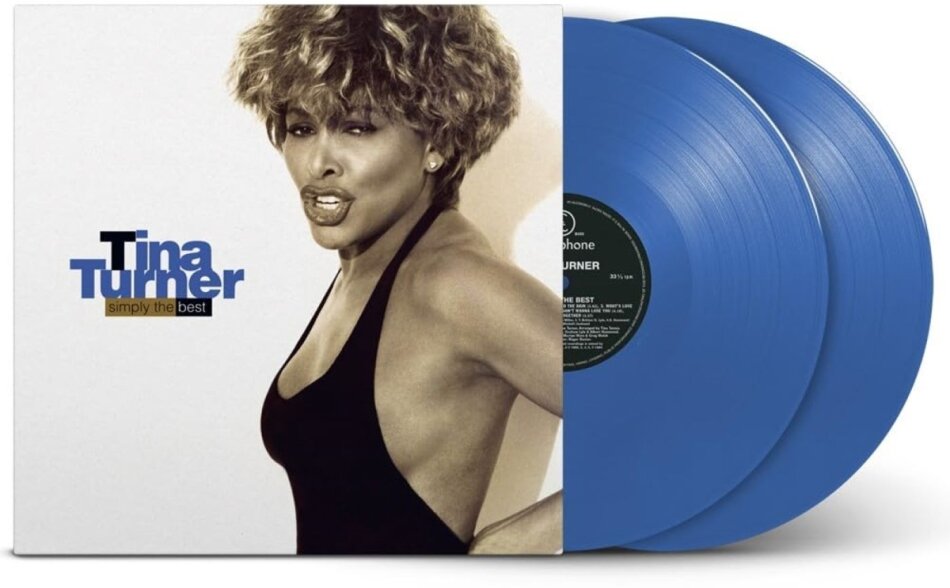 Tina Turner - Simply The Best 2024 Reissue, Parlophone, Gatefold, Limited Edition, Blue Vinyl, LP