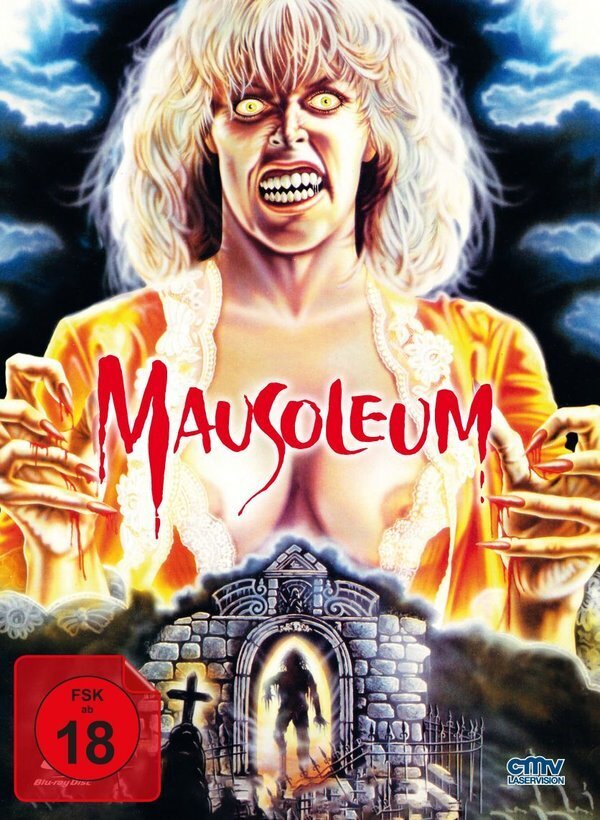 Mausoleum (1983) Cover C, Limited Edition, Mediabook, Blu-ray + DVD