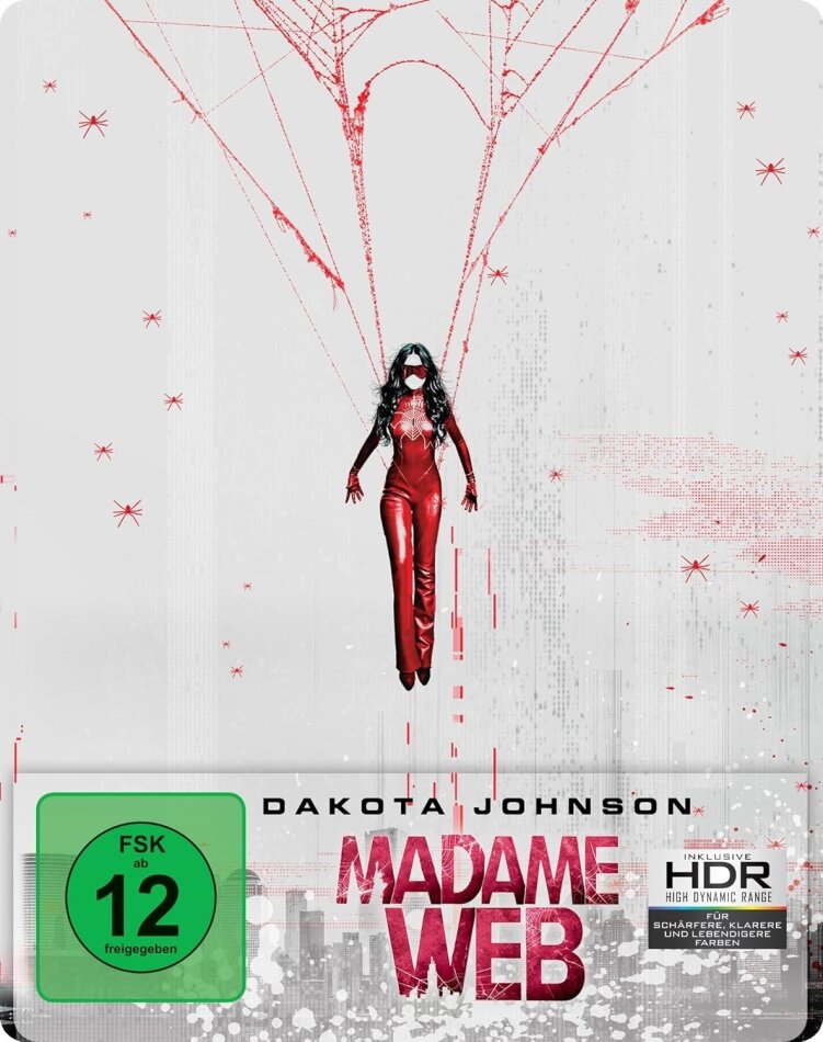 Madame Web (2024) Limited Edition, Steelbook, 4K Ultra HD + Blu-ray