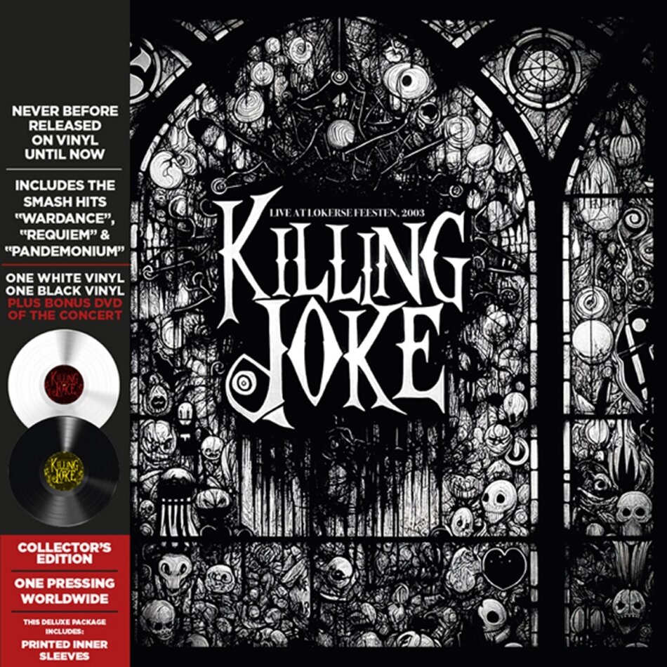 Killing Joke - Live At Lokerse Feesten, 2003 Black/White, 2 LP + DVD