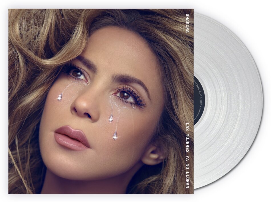 Shakira - Las Mujeres Ya No Lloran Gatefold, Diamond Edition, Crystal Clear Vinyl, 2 LPs