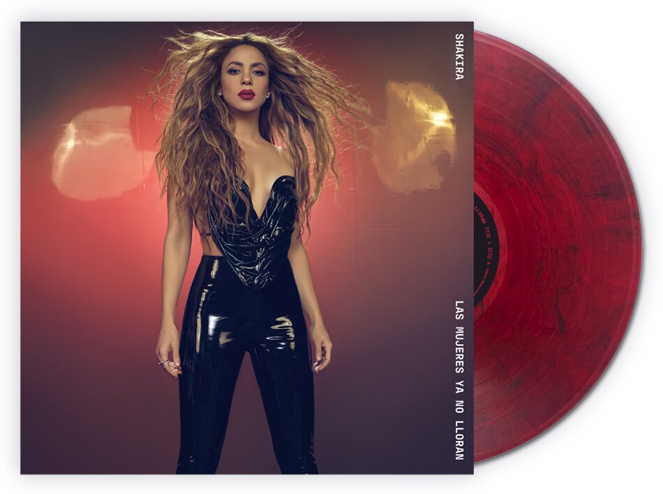 Shakira - Las Mujeres Ya No Lloran Ruby Edition, Gatefold, Limited Edition, Transparent Red Marbled Vinyl, 2 LPs