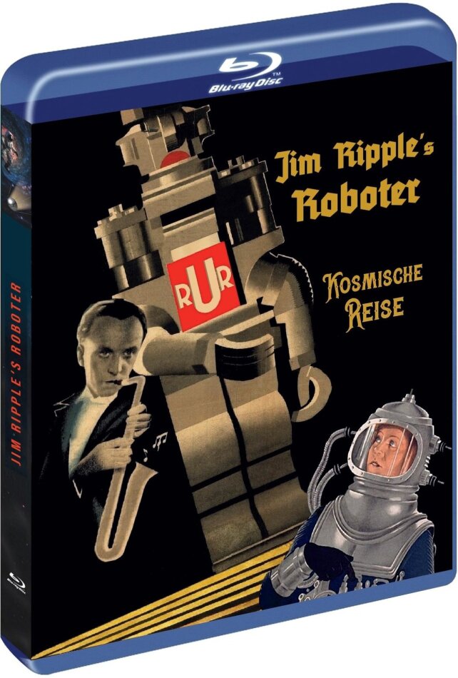 Jim Ripple's Roboter (1935) / Kosmische Reise (1936) s/w, Limited Edition