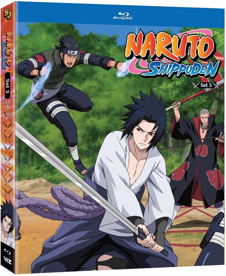 Naruto Shippuden - Set 3 4 Blu-rays