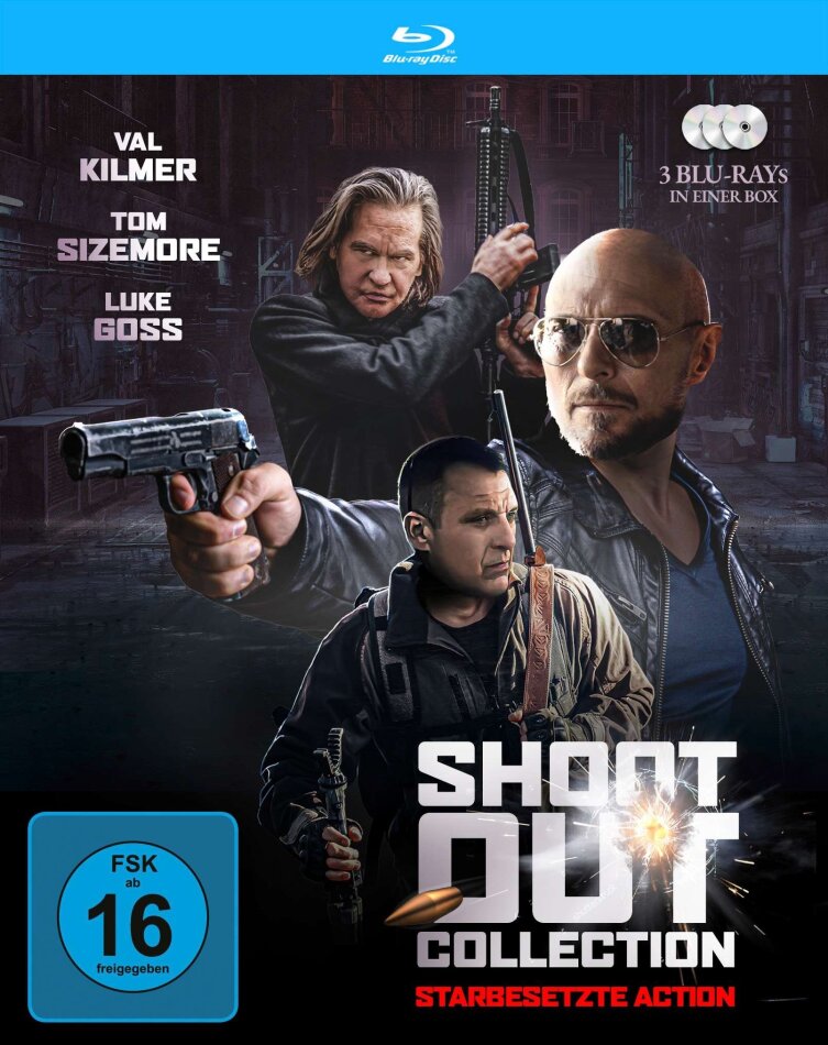 Shoot Out Collection - 3 Filme 3 Blu-rays