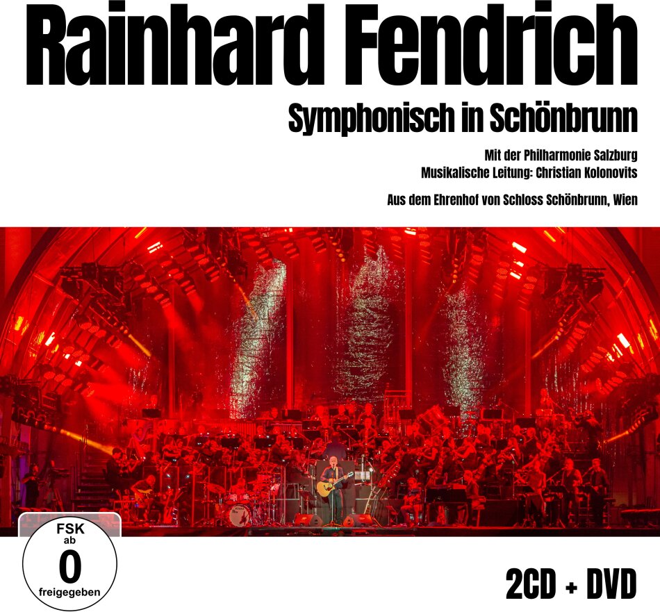 Rainhard Fendrich - Symphonisch In Schönbrunn 2 CDs + DVD