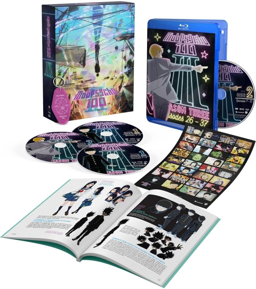 Mob Psycho 100 III - Season 3 Limited Edition, 2 Blu-rays + 2 DVDs
