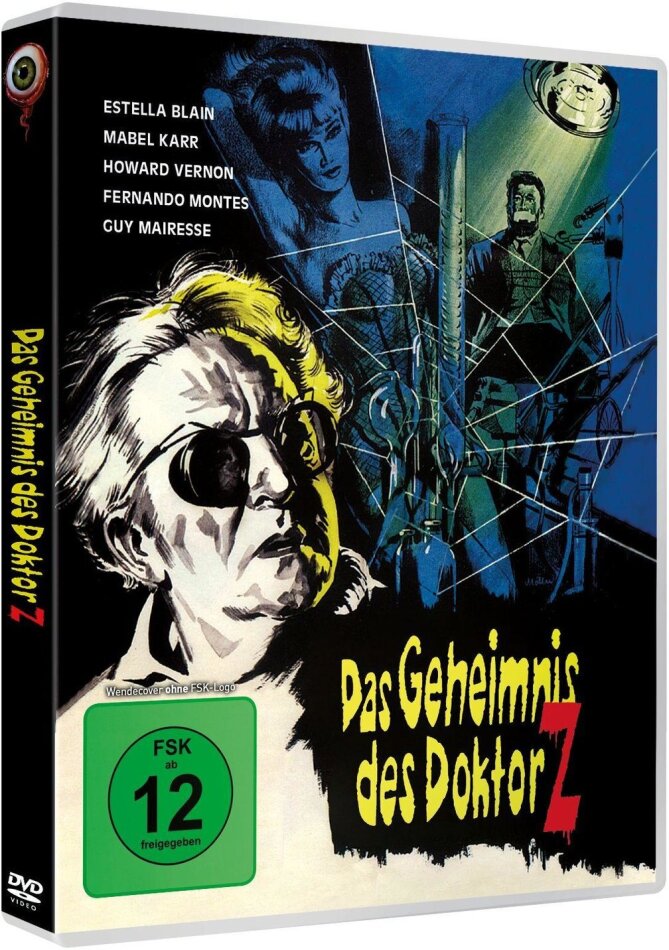 Das Geheimnis des Doktor Z (1966) Wendecover, Uncut