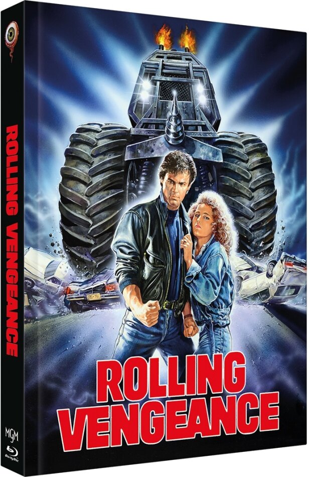 Rolling Vengeance (1987) Cover A, Limited Edition, Mediabook, Blu-ray + DVD