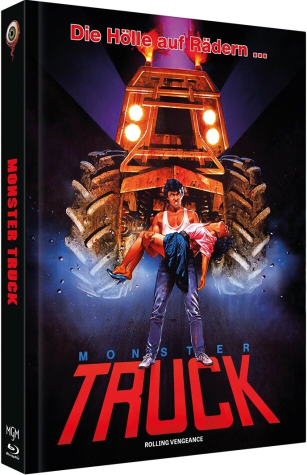 Monster Truck (1987) Cover B, Limited Edition, Mediabook, Blu-ray + DVD
