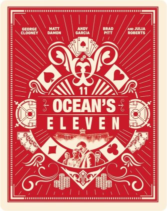 Ocean's Eleven (2001) (Limited Edition, Steelbook, 4K Ultra HD + Blu-ray)