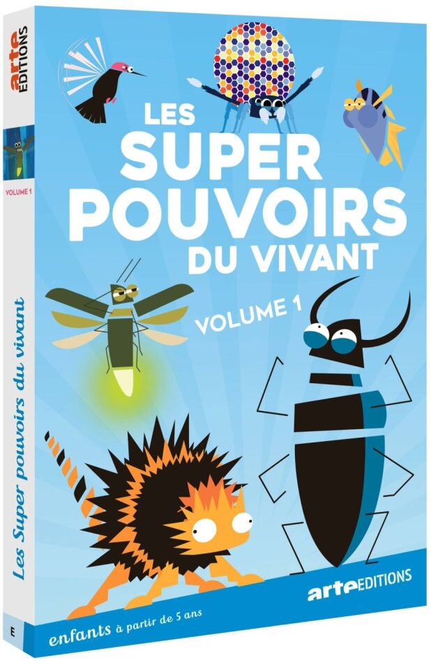 Les super pouvoirs du vivant - Volume 1 Arte Éditions
