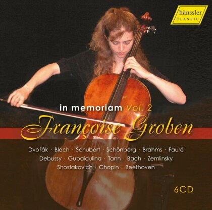 Fran&ccedil;oise Groben & NHK Symphony Orchestra - In memoriam Vol. 2 - Fran&ccedil;oise Groben (6 CD)