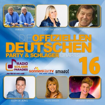Die offiziellen dt. Party & Schlager Charts Vol.16 (2 CDs)