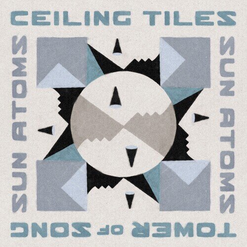Sun Atoms - Ceiling Tiles/Tower Of Song (In The Key Of Jamc) Blue Vinyl, 7" Single
