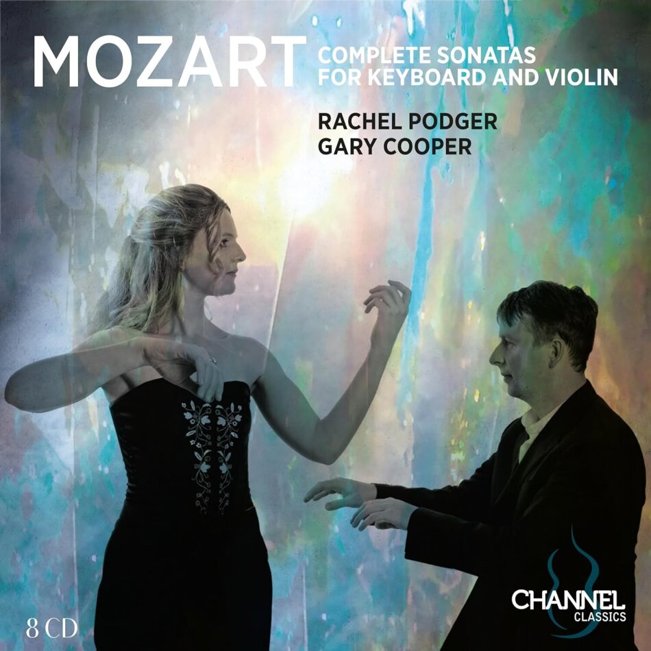 Wolfgang Amadeus Mozart (1756-1791), Rachel Podger & Gary Cooper - Complete Sonatas For Keyboard And Violin 2024 Reissue, Channelclassics, 8 CDs