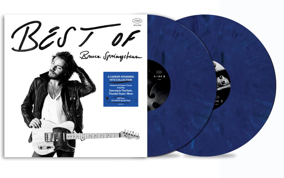 Bruce Springsteen - Best Of Bruce Springsteen - 1973-2020 Gatefold, Blue Vinyl, 2 LP
