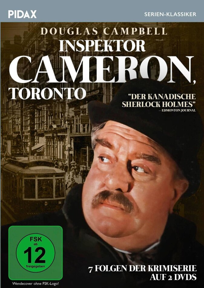 Inspektor Cameron, Toronto - 7 Folgen der Krimiserie Pidax Serien-Klassiker, 2 DVDs