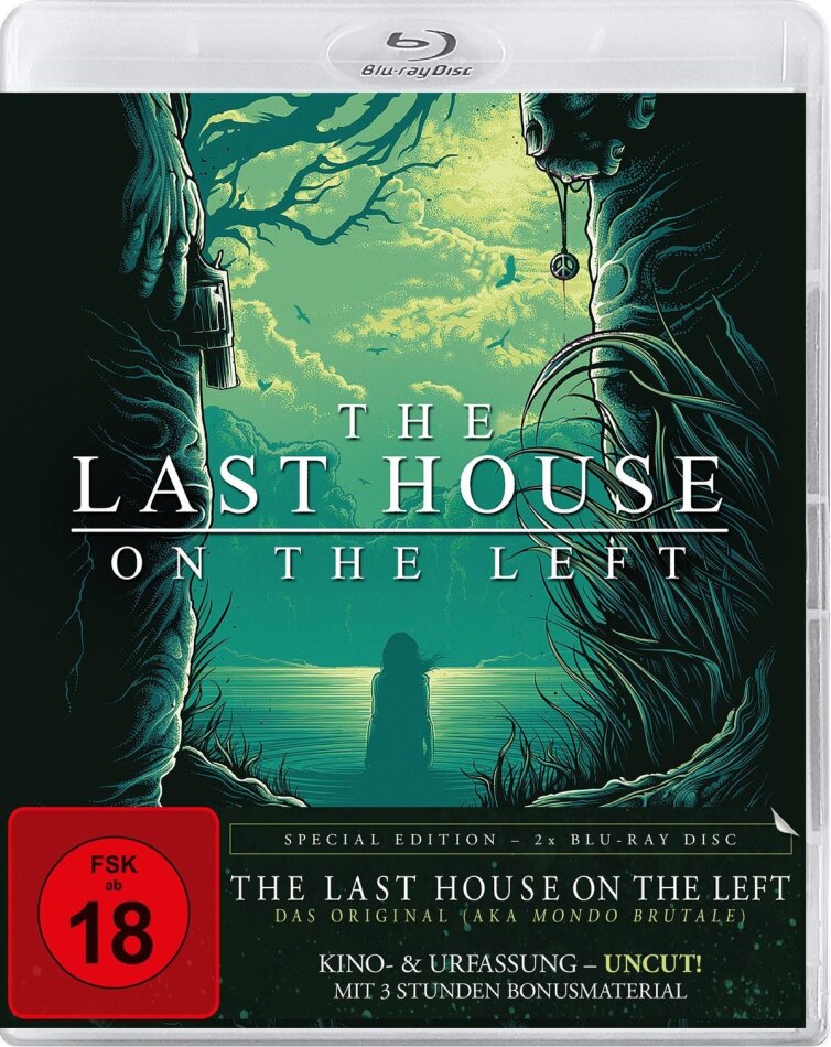 The Last House on the Left (1972) Urfassung, Kinoversion, Special Edition, Uncut, 2 Blu-rays