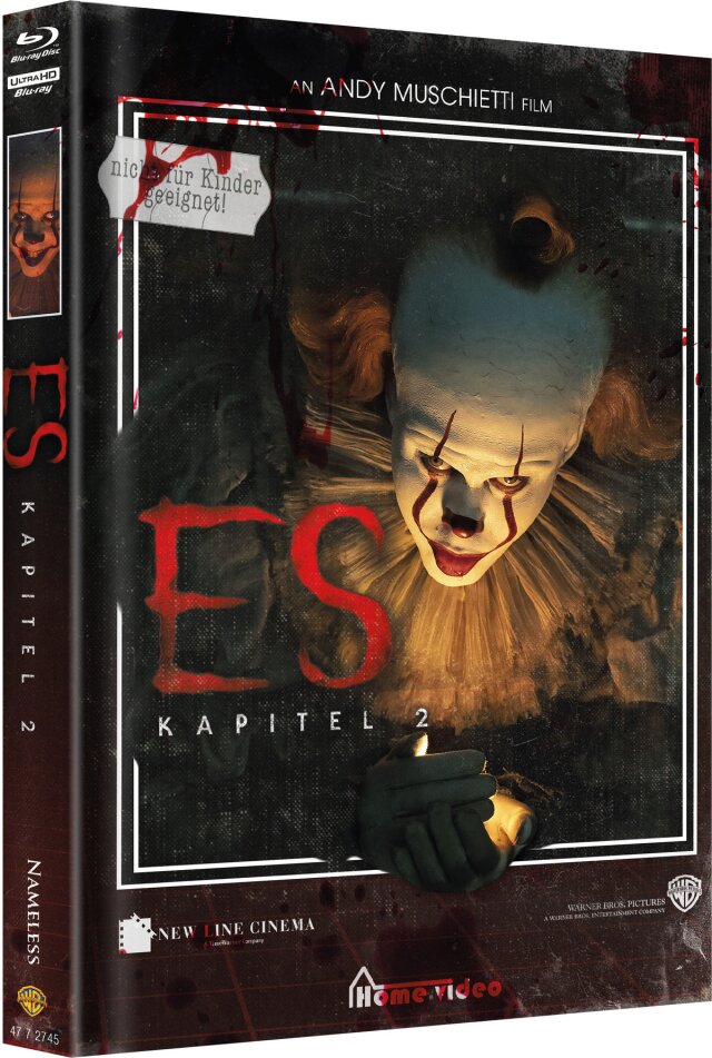 Es - Kapitel 2 (2019) Cover C, Limited Edition, Mediabook, 4K Ultra HD + Blu-ray