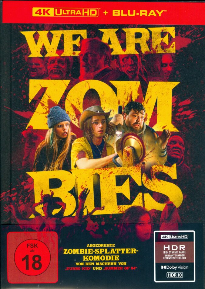 We Are Zombies (2023) Limited Collector's Edition, Mediabook, 4K Ultra HD + Blu-ray