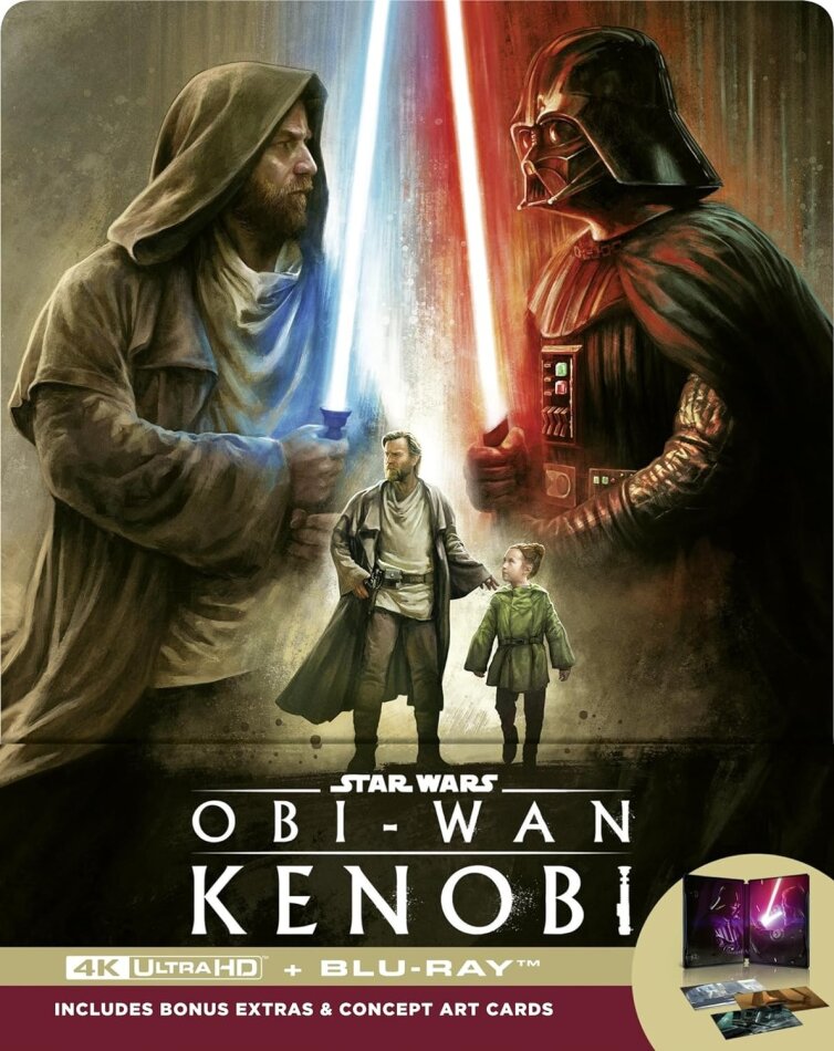 Obi-Wan Kenobi - The Complete Series Limited Collector's Edition, Steelbook, 2 4K Ultra HDs + 2 Blu-rays