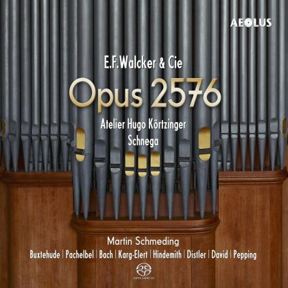 Dietrich Buxtehude (1637-1707), Johann Pachelbel (1653-1706), Johann Sebastian Bach (1685-1750), Sigfrid Karg-Elert (1877-1933), &hellip; - Opus 2576 (2 Hybrid SACDs)