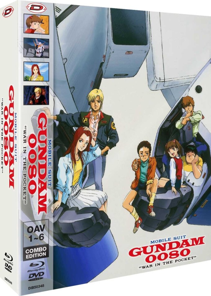 Mobile Suit Gundam 0080: "War in the Pocket" - OAV 1-6 Combo Edition, Limited Edition, 2 Blu-rays + 2 DVDs