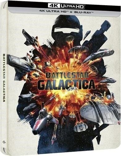 Battlestar Galactica (1978) 45th Anniversary Edition, Limited Edition, Steelbook, 4K Ultra HD + Blu-ray