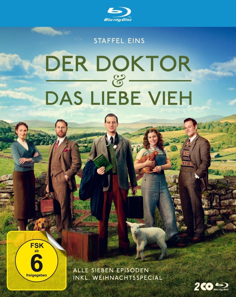 Der Doktor & das liebe Vieh - Staffel 1 2 Blu-rays