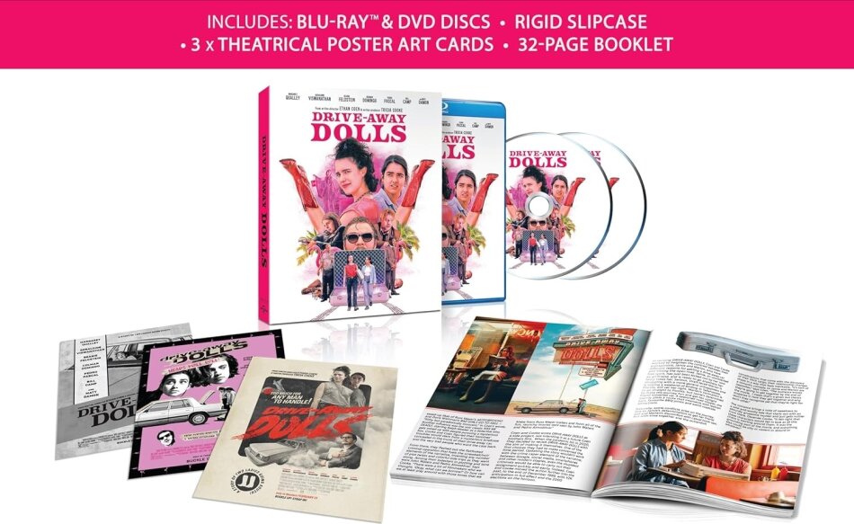 Drive-Away Dolls (2024) Blu-ray + DVD