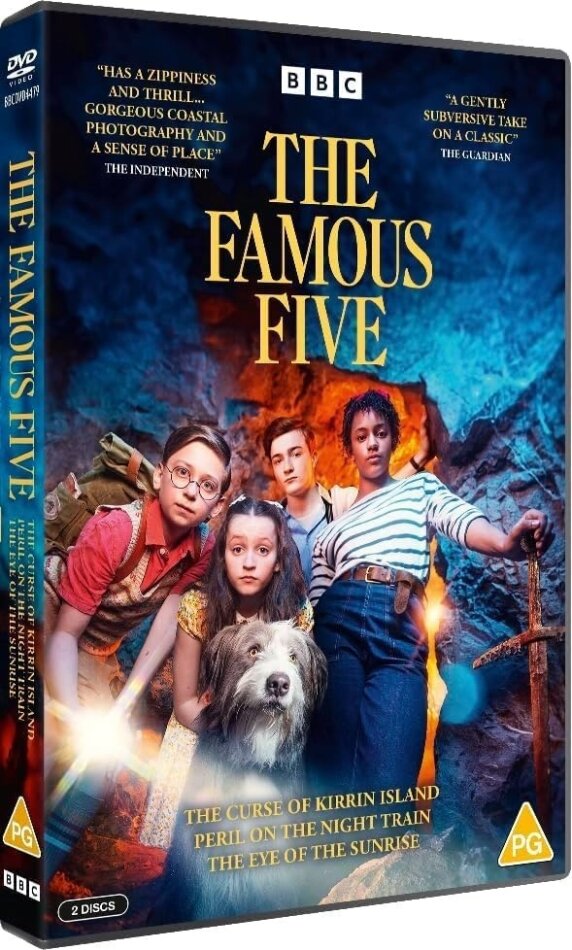 The Famous Five - The Curse of Kirrin Island / Peril on the Night Train / The Eye of the Sunrise BBC, 2 DVDs