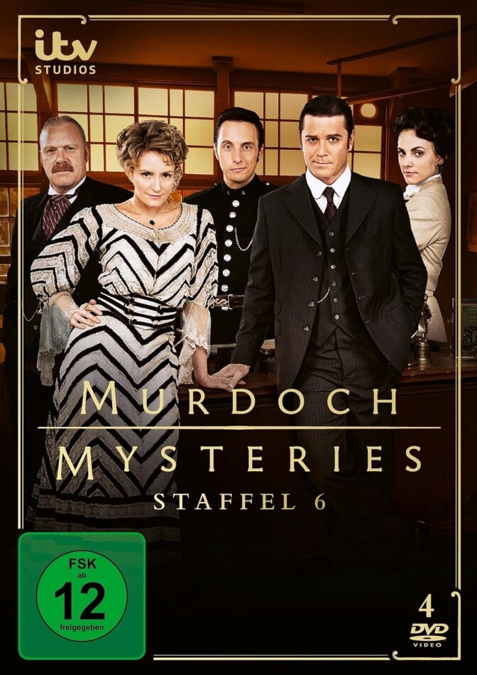 Murdoch Mysteries - Staffel 6 4 DVDs