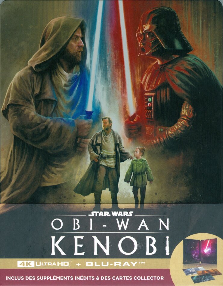 Obi-Wan Kenobi - L'intégrale de la série Limited Collector's Edition, Steelbook, 2 4K Ultra HDs + 2 Blu-rays