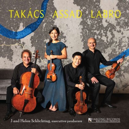 Clarice Assad, Bryce Dessner, Julien Labro, Milton Nascimento & Kaija Saariaho (*1952) - Takacs Assad Labro