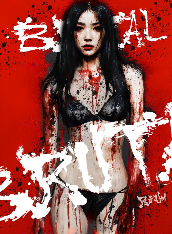 Brutal (2017) Cover A, Limited Edition, Mediabook, Uncut, Blu-ray + DVD + Buch