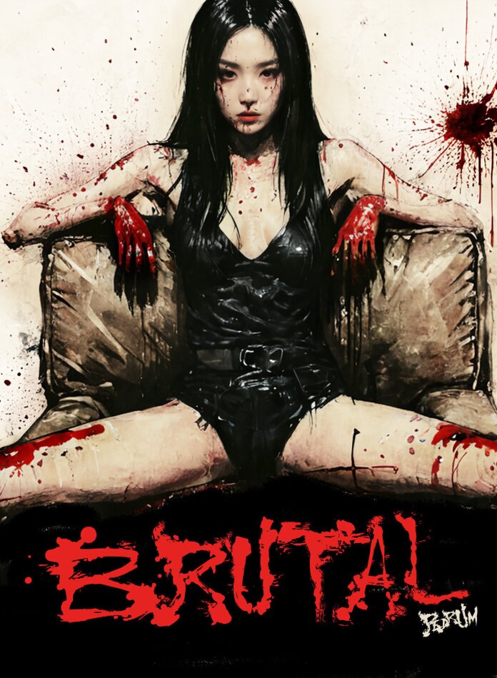 Brutal (2017) Cover E, Limited Edition, Mediabook, Uncut, Blu-ray + DVD